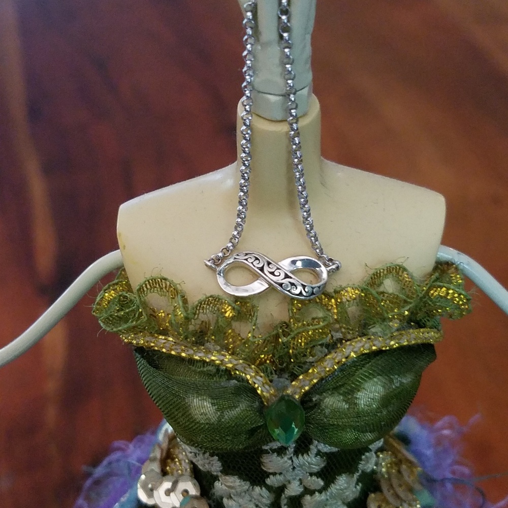 Sterling Silver Infinity Symbol Necklace